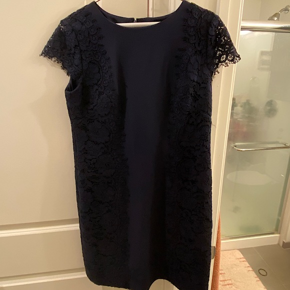 Women’s Petite Navy Dress; Size 8P; Ralph Lauren; NWT - Picture 1 of 5